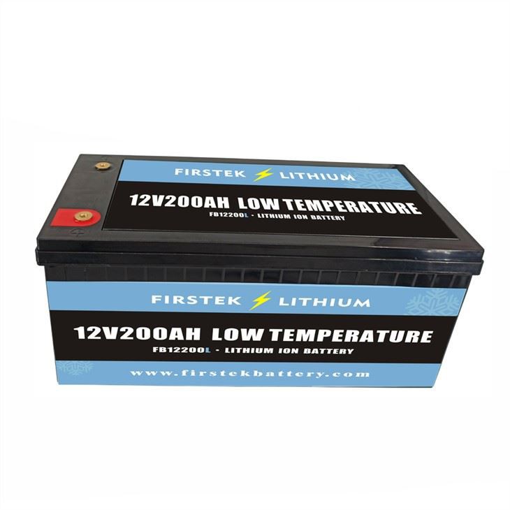 Low Temperature 12V 200AH LiFePO4 Battery