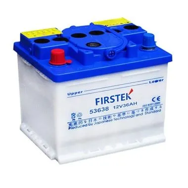 53638 12V 36AH DIN Dry Charged Car Battery