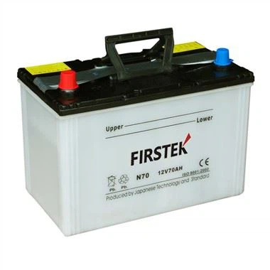 80D26R 12V 70AH JIS Dry Charged Car Battery